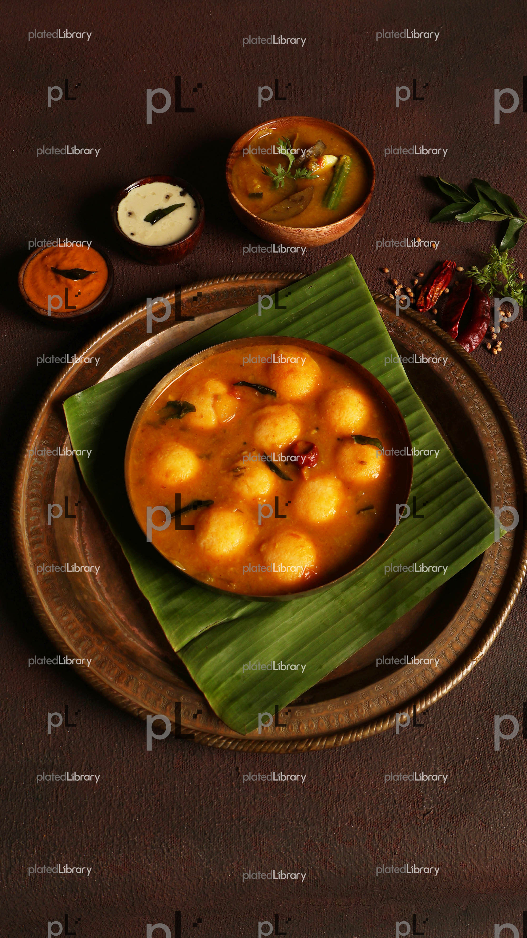 Sambar Button Idli