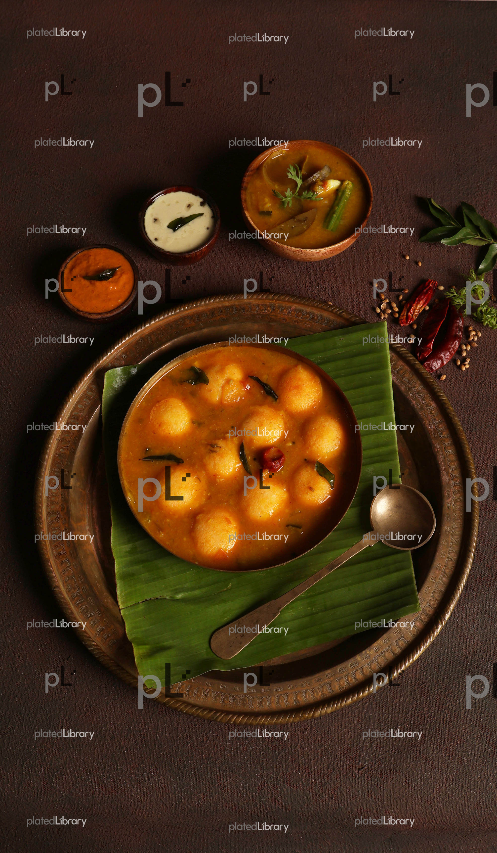 Sambar Button Idli