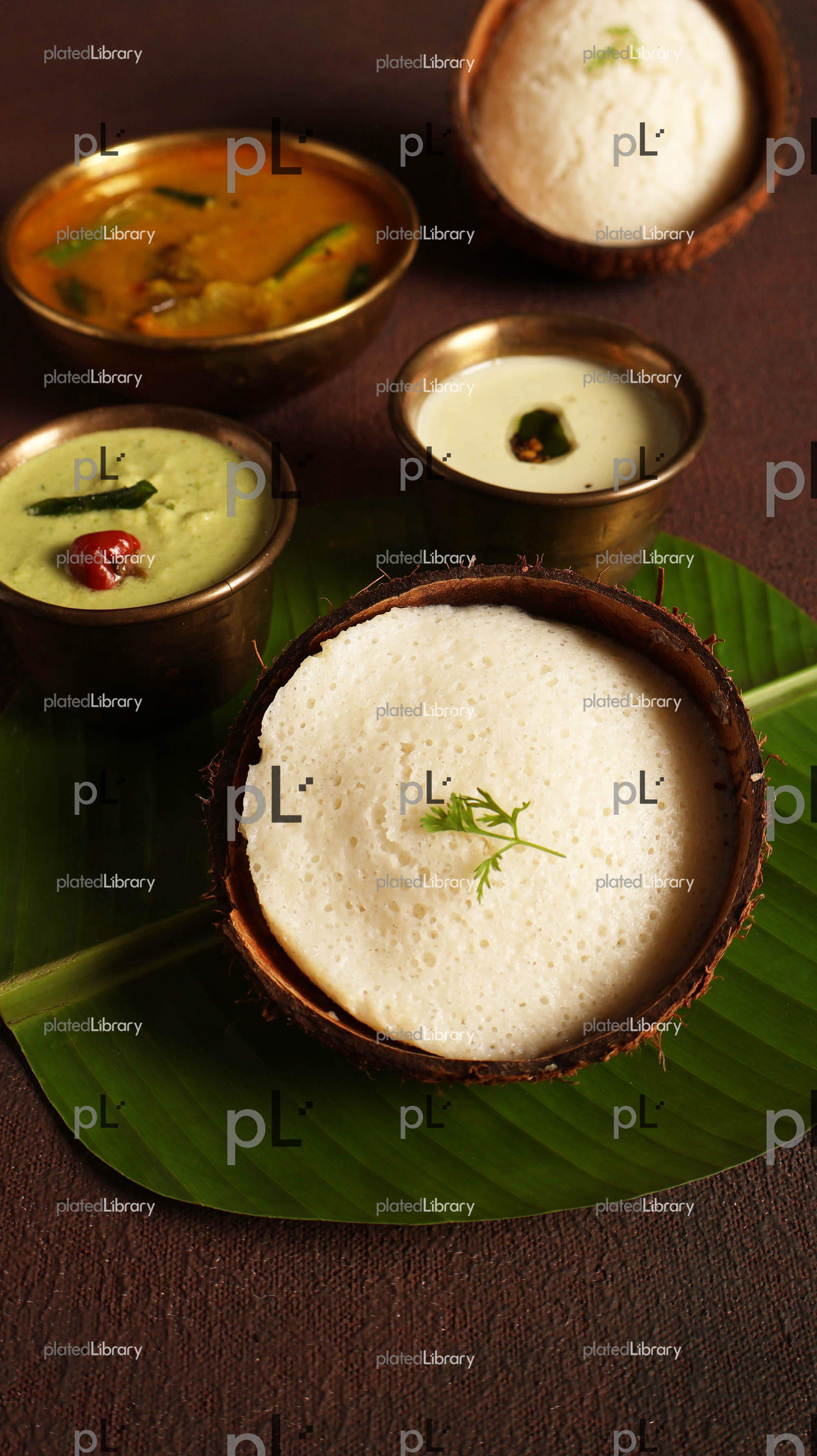 Coconut Shell Idli
