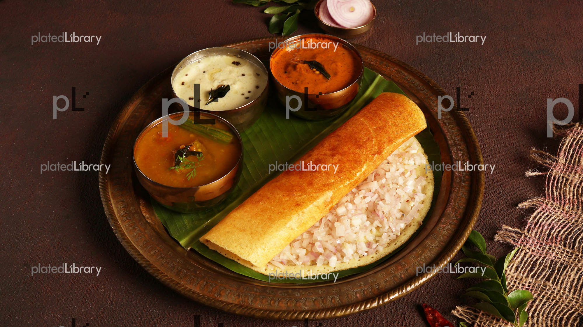 Onion dosa