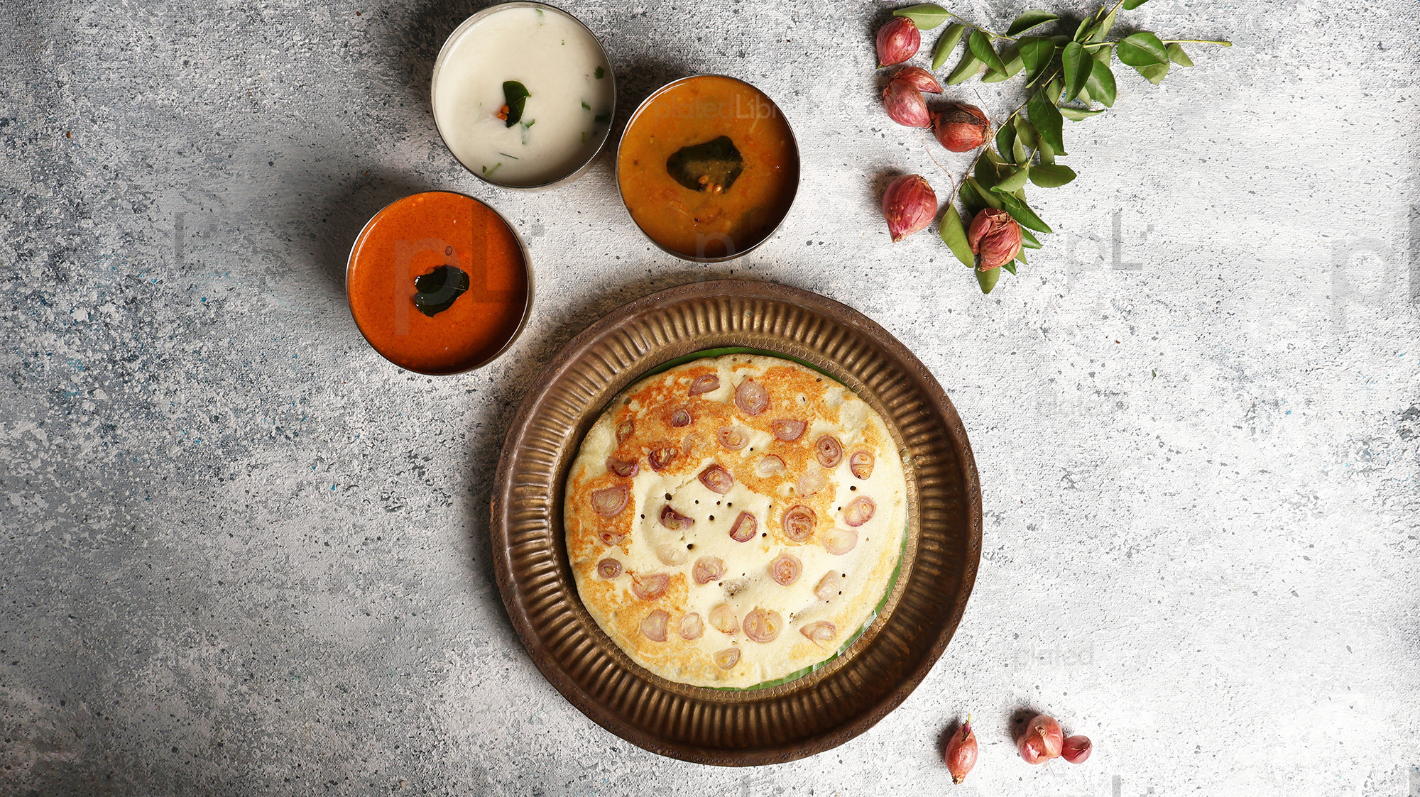 Onion Uthappam