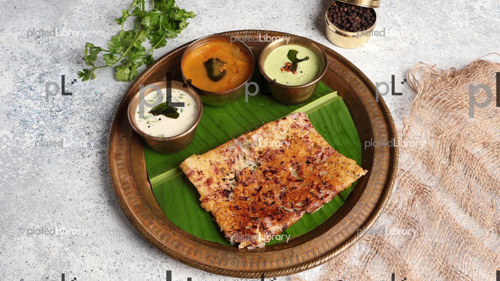 Rava Onion Dosa