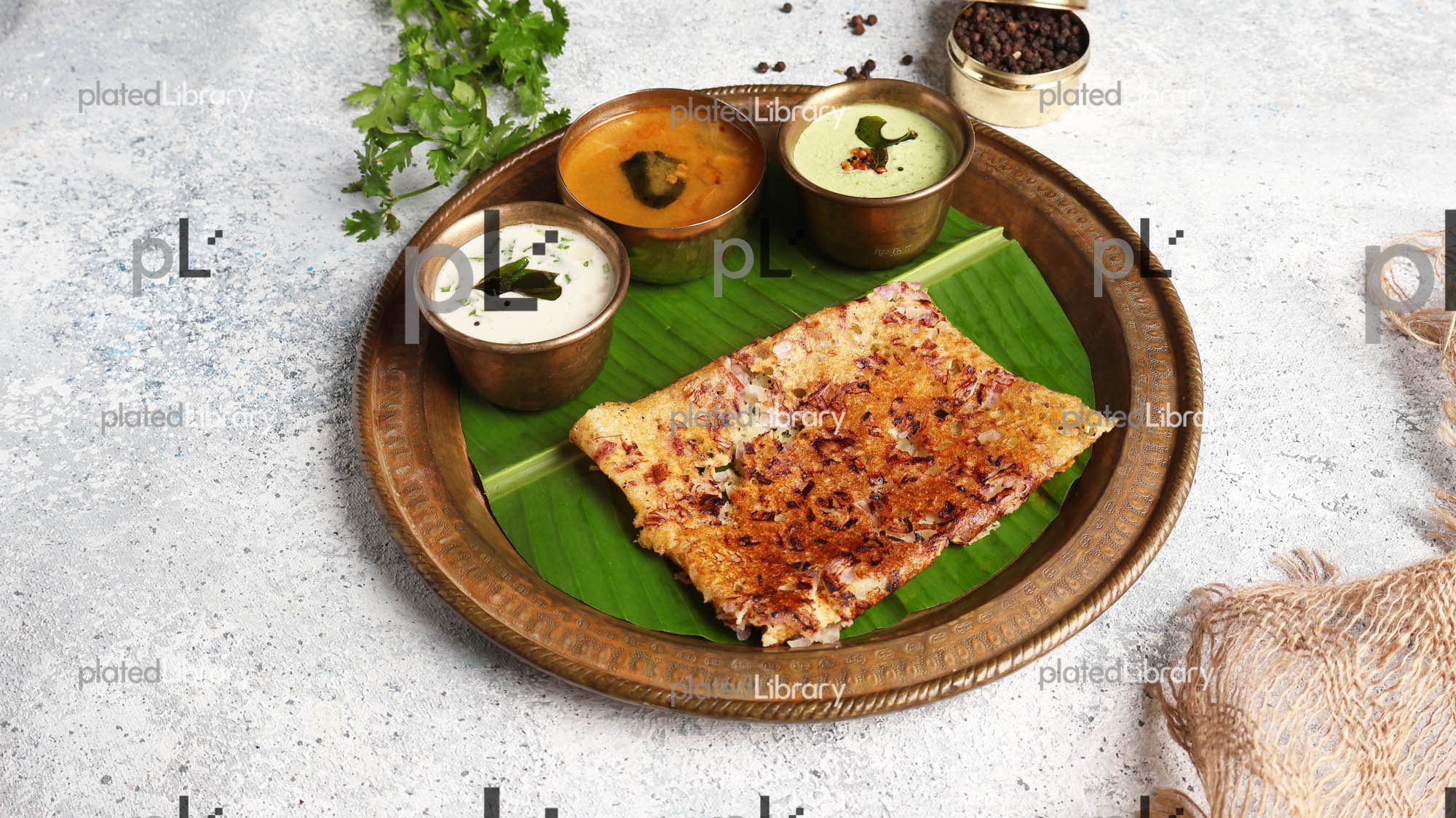 Rava Onion Dosa