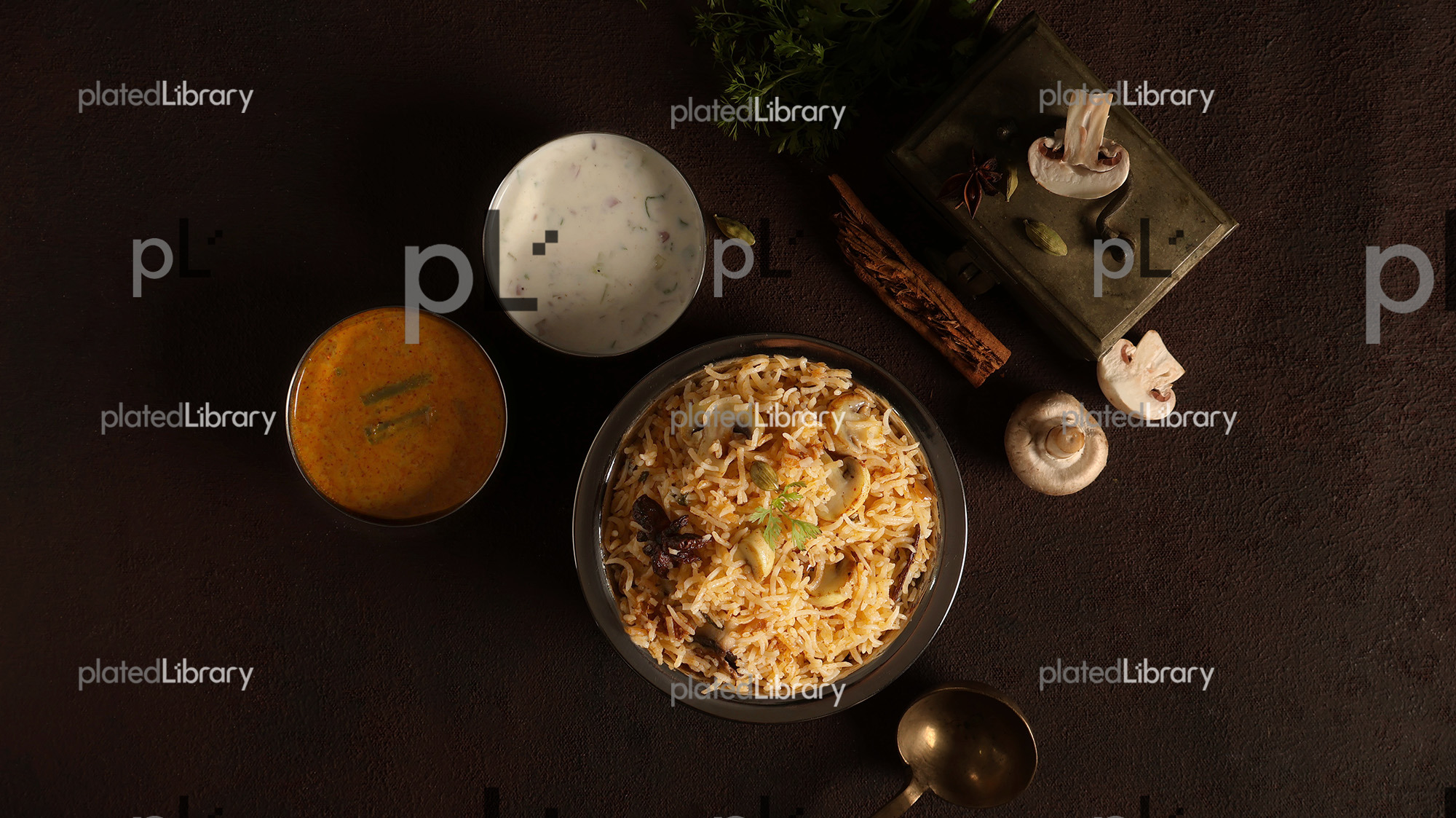 Mushroom Biryani