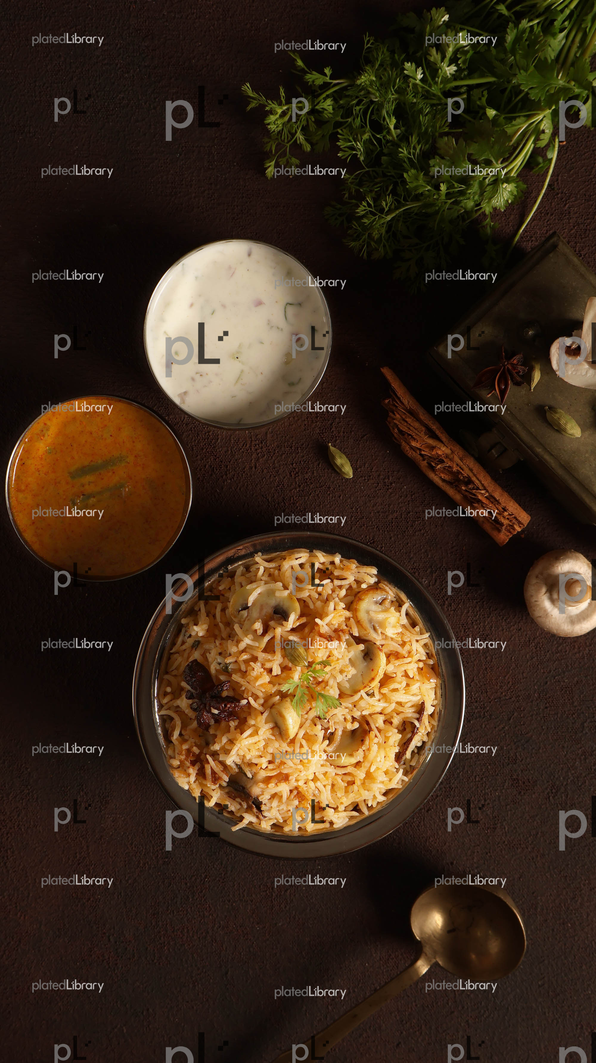 Mushroom Biryani