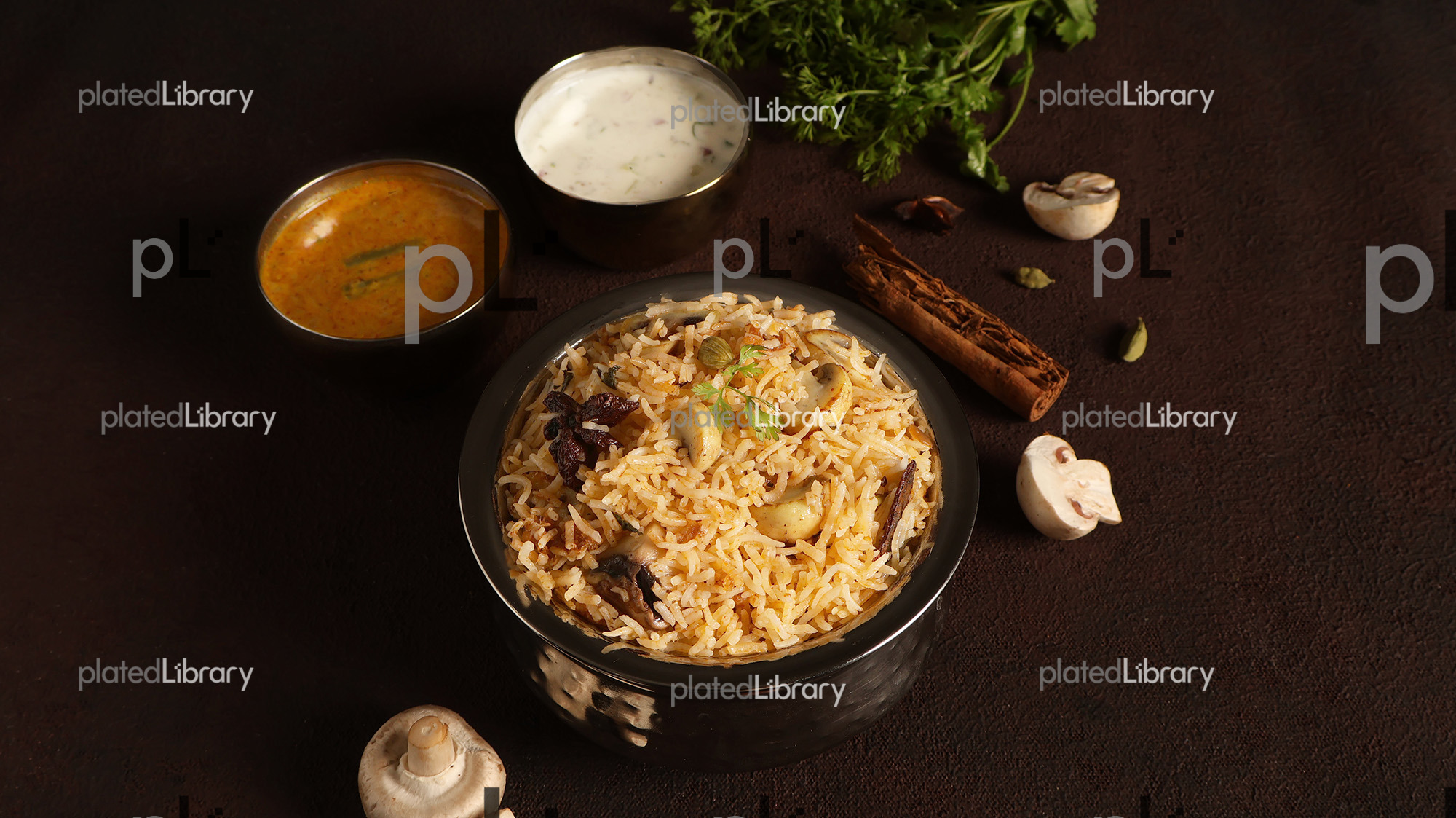 Mushroom Biryani