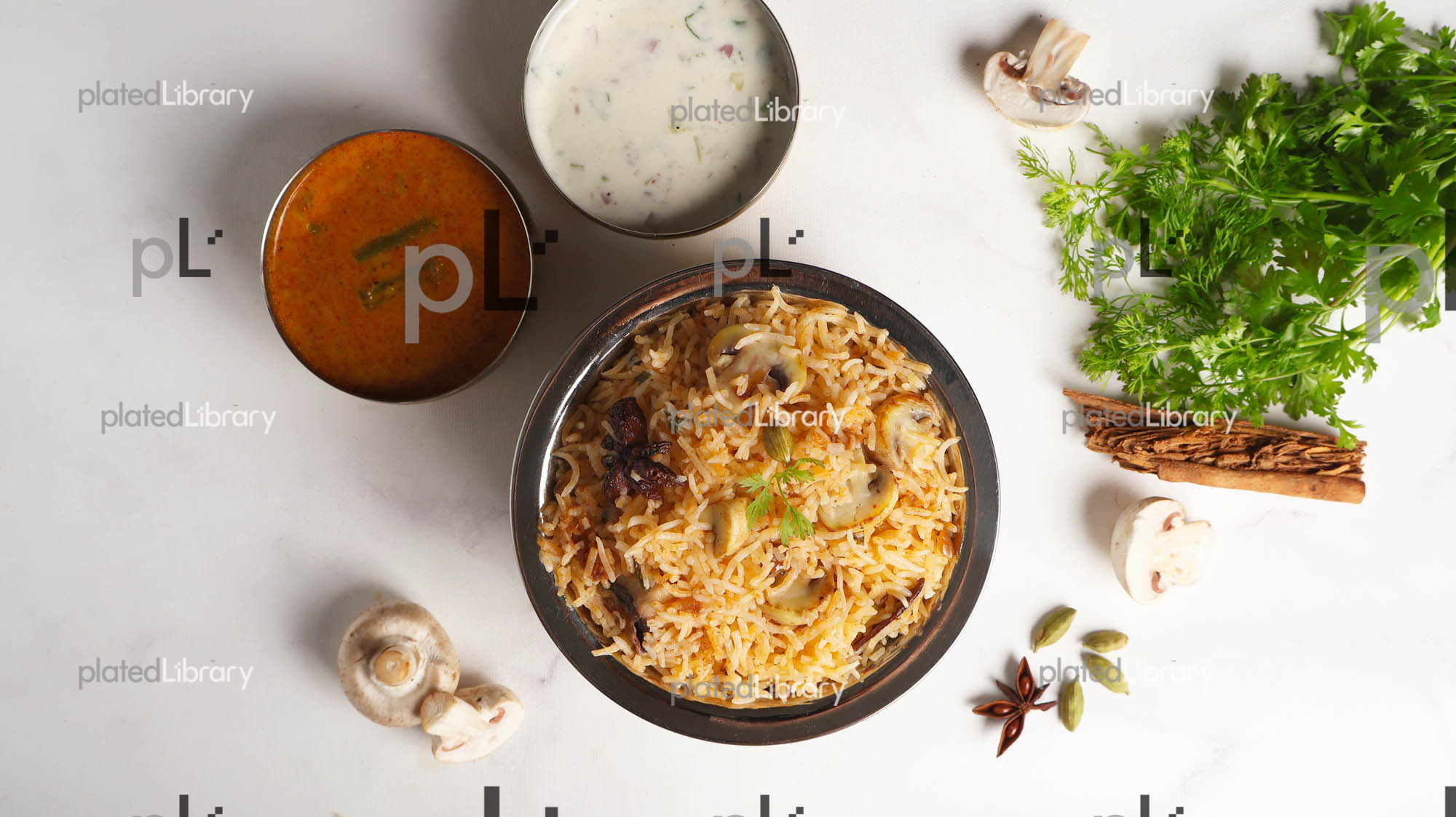 Mushroom Biryani