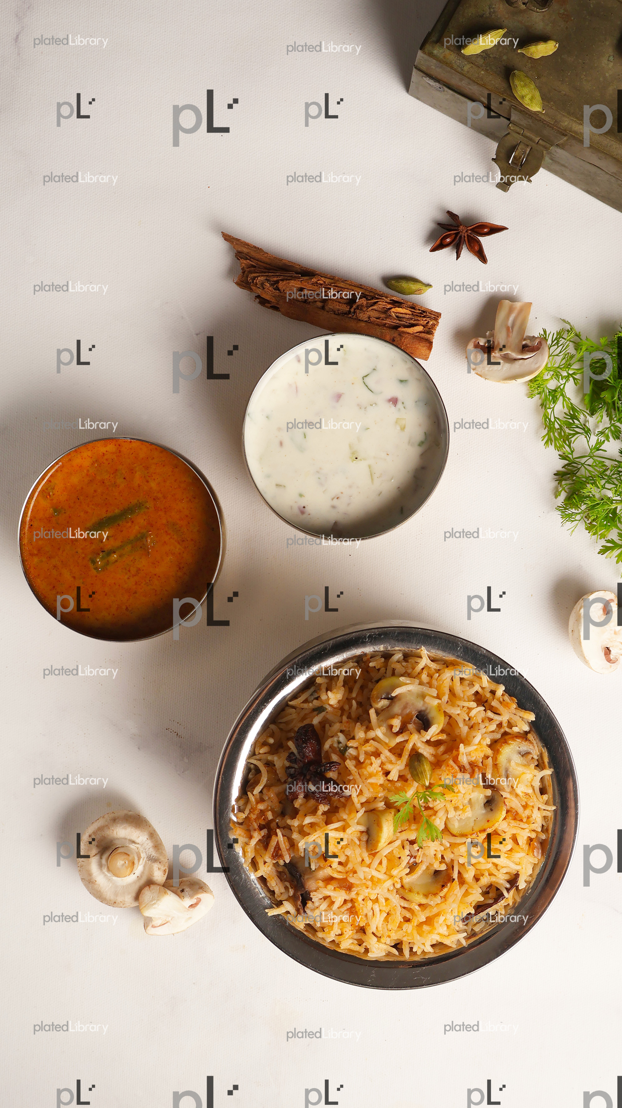 Mushroom Biryani