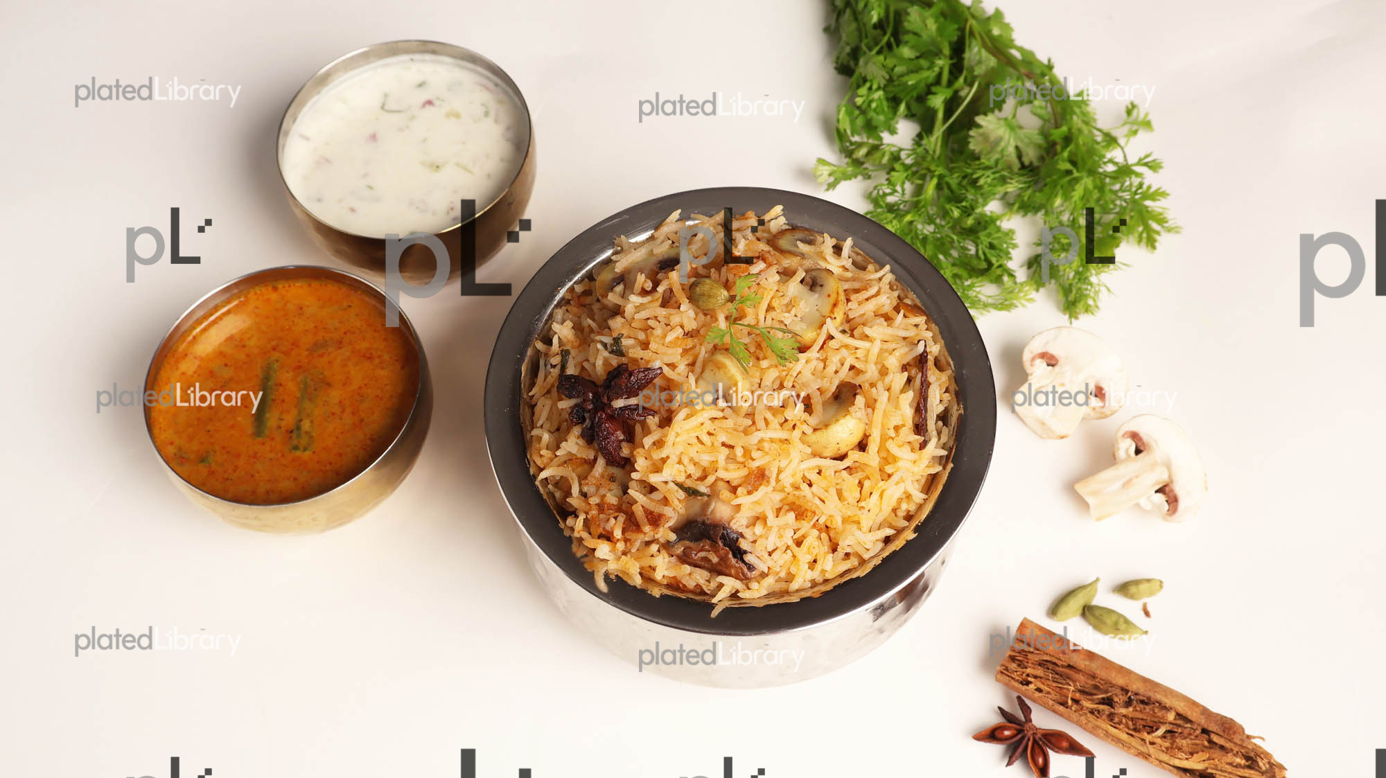 Mushroom Biryani