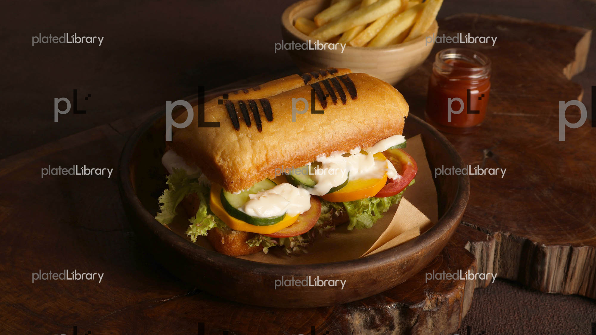 Panini Veg Sandwich