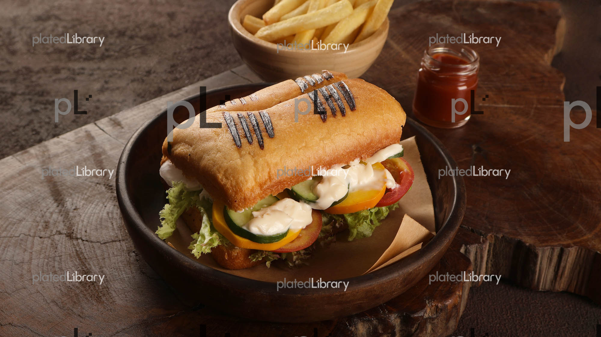 Panini Veg Sandwich