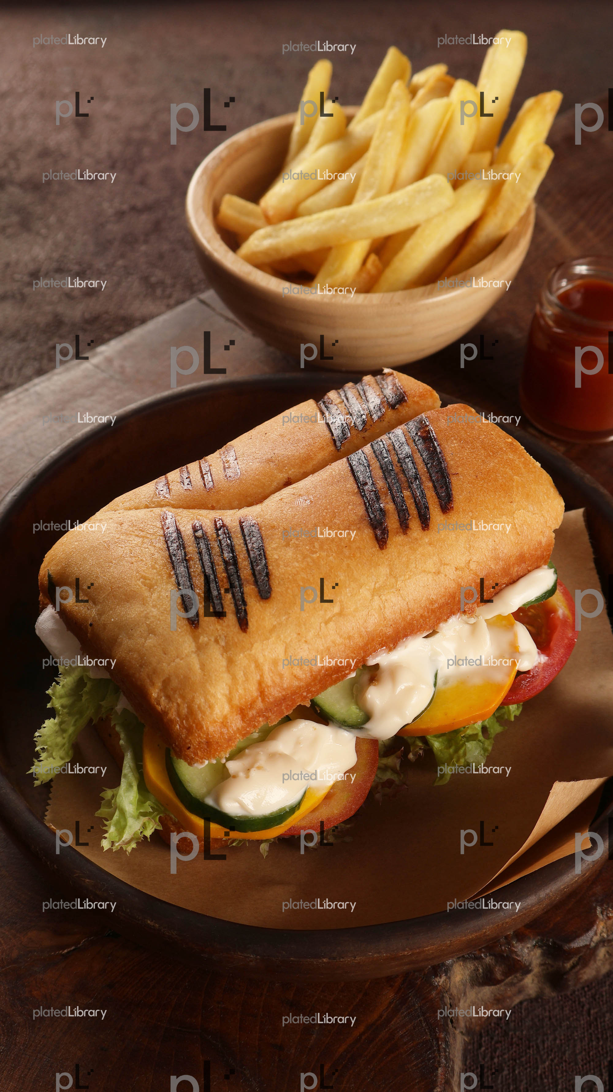 Panini Veg Sandwich