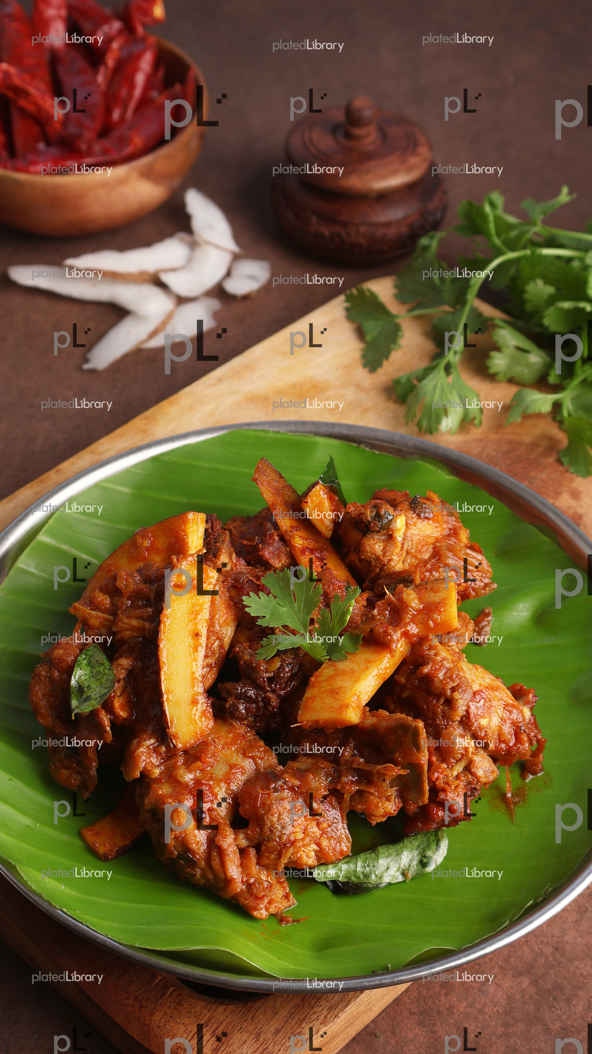 Mutton Coconut Fry