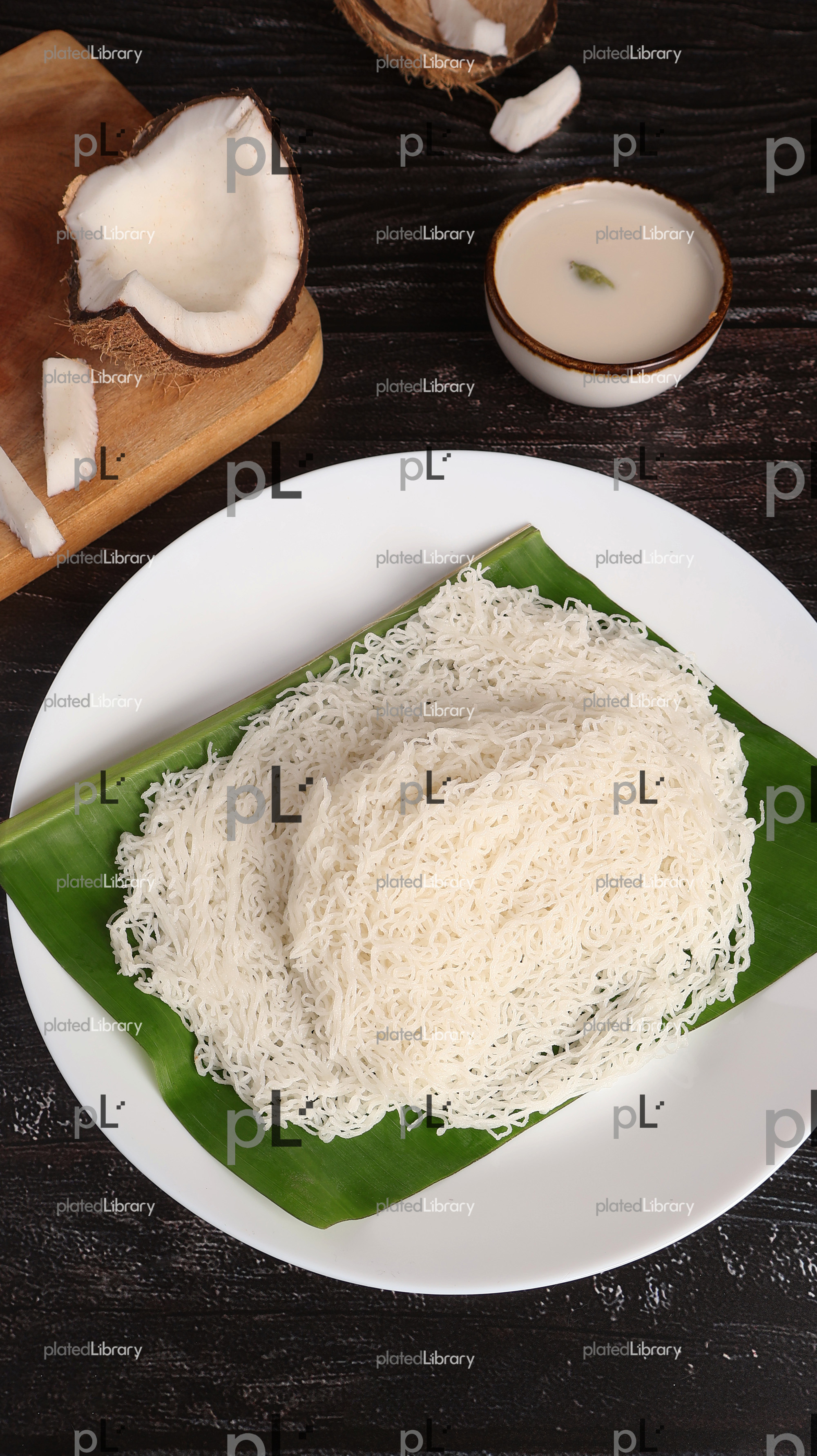 Idiyappam Coconut Milk