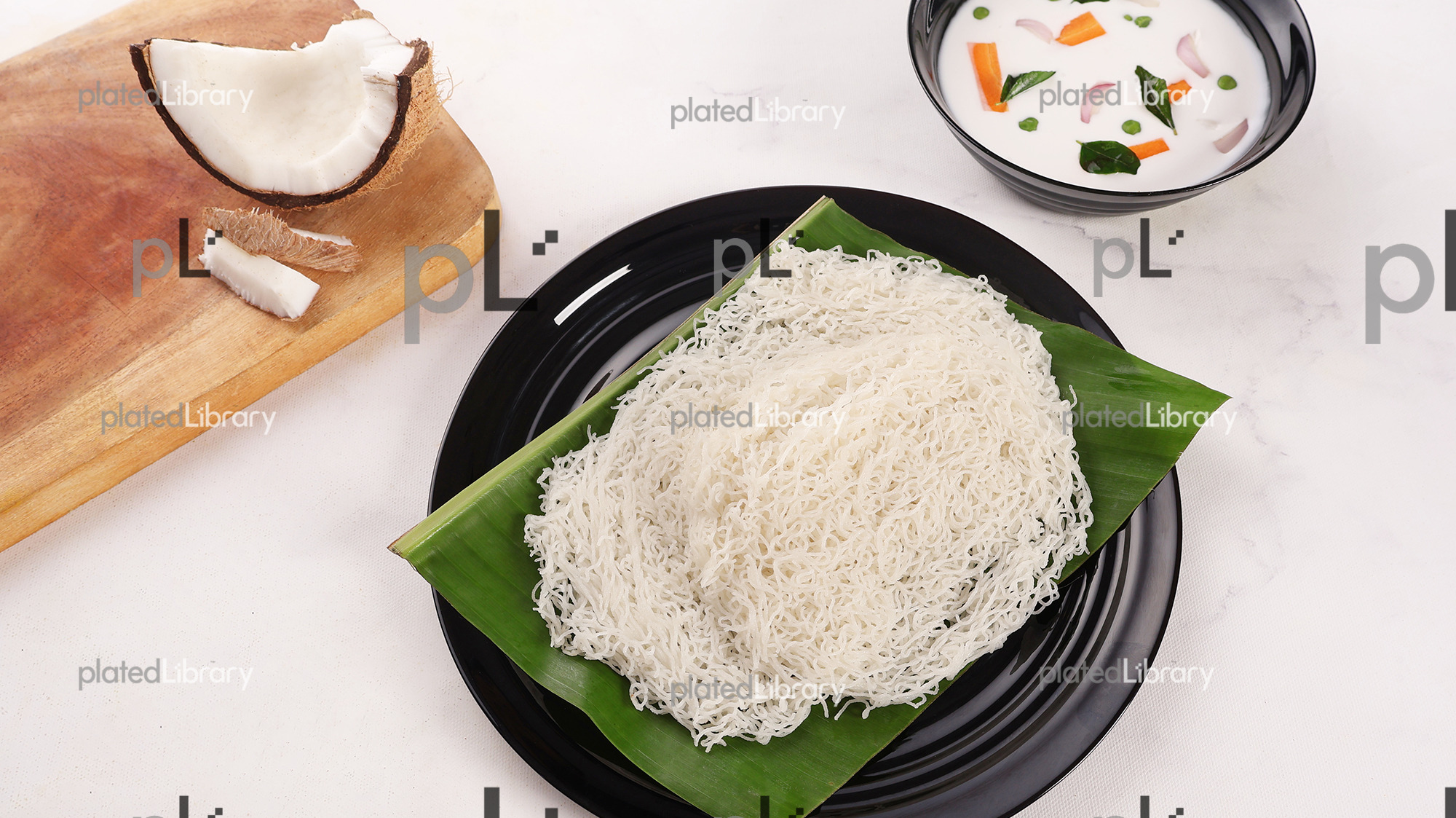 Idiyappam Coconut Milk