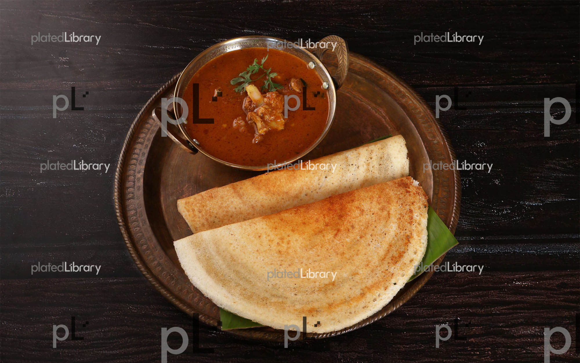 Dosa Chicken Curry